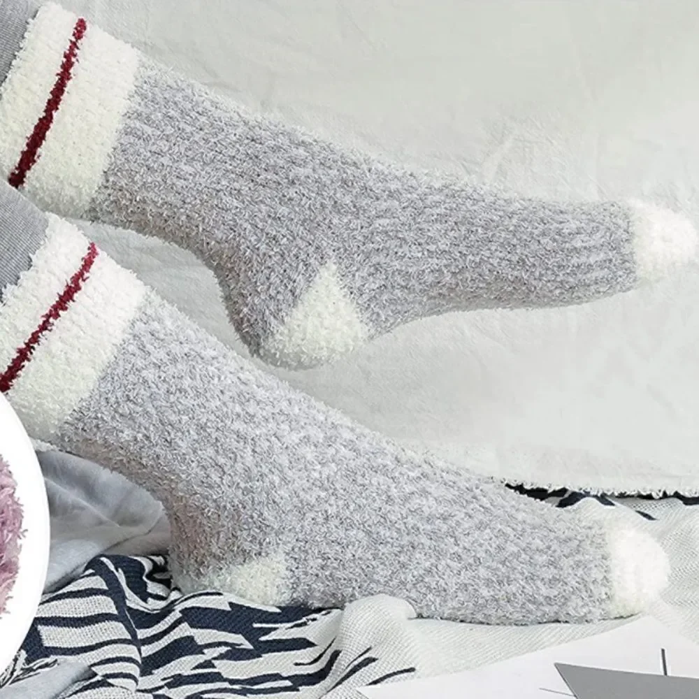 Fuzzy winter socks